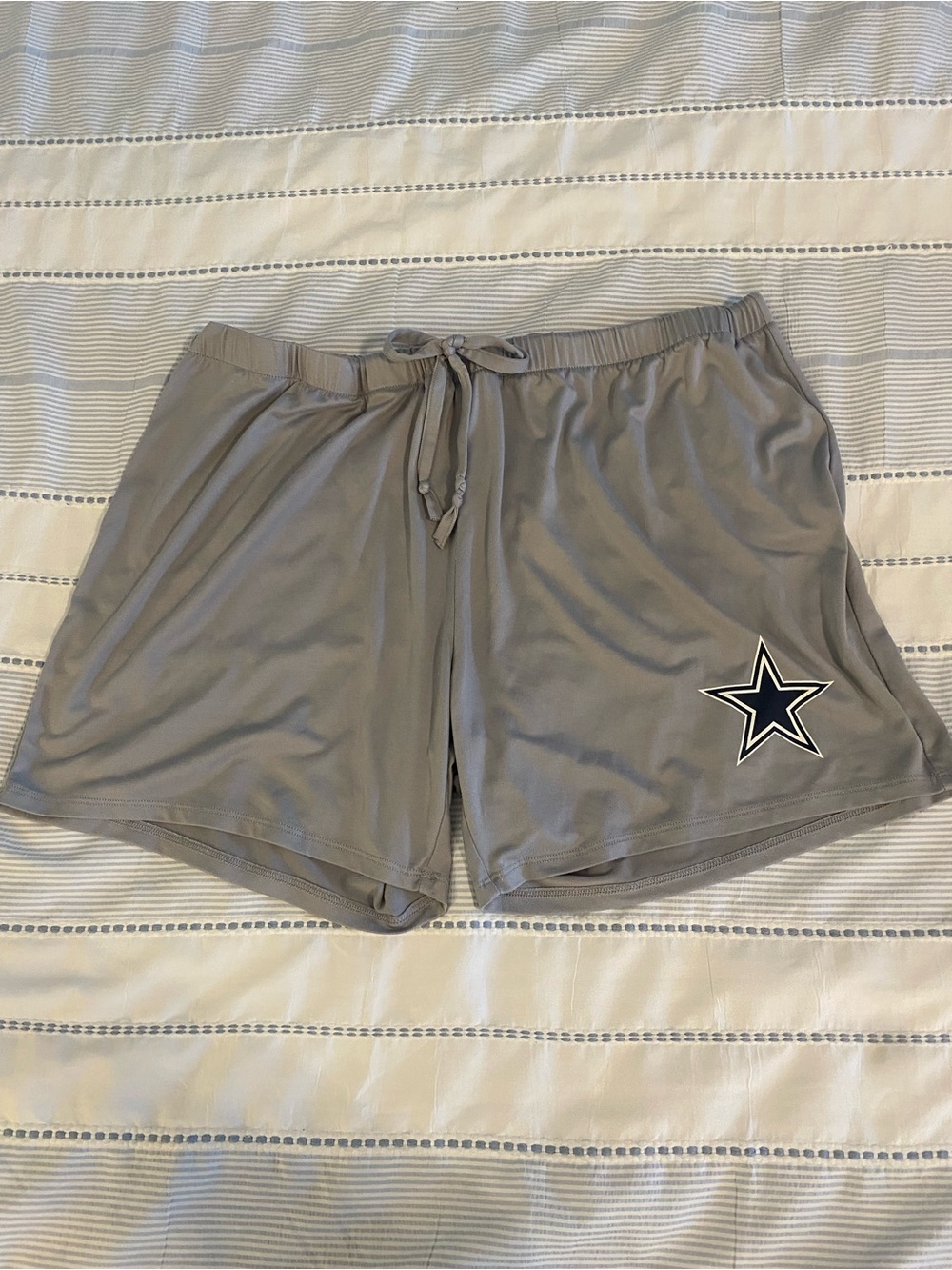 NFL Gray  Women's Sleep Shorts with Cowboy